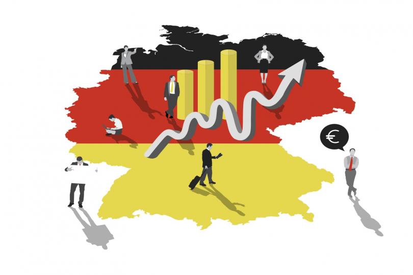 ثقة الأعمال الألمانية تسجل أعلى مستوياتها وتدعم منطقة اليورو